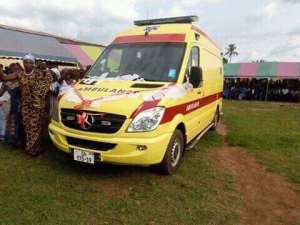 Mathew Nyindam Donates Ambulance To Kpandai District