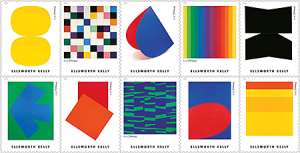 U.S. Postal Service Honors the Art of Ellsworth Kelly with Stamps