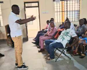Lawyer Ralph Poku-Adusei, NPP Parliamentary Candidate for Bekwai meets with Assembly members and government appointees