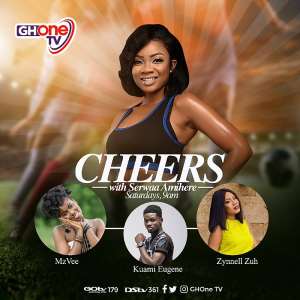 Serwaa Amihere Is New Host Of Weekend Sports Show CHEERS On Ghone TV