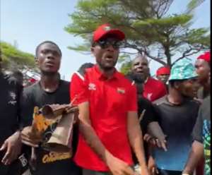 Jerry Ahmed Shaib leads Jama protest over Chief Justice’s suspension