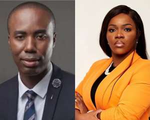 Kwabena Adu-Boahene and his wife, Angela Adjei Boateng