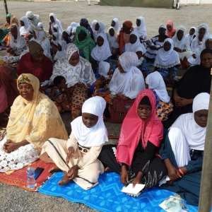 Muslim Women at the meeting