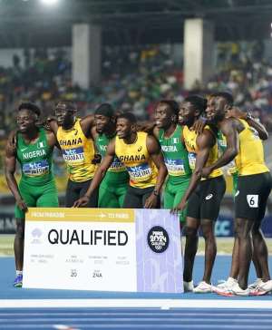 Paris 2024: Ghana’s 4100 relay team secures Olympic spot