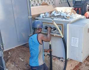 ECG installs new transformer to improve power supply in Chorkor