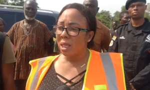 Greater Accra Regional Minister, Linda Obenewaa Akweley Ocloo