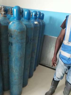 Liberia: COVID-19, JSF Donates Oxygen Tanks To 14th Military Hospital