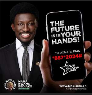 Nana Kwame Bediako and the New Force launches virtual crowdfunding platform – Save Ghana Fund