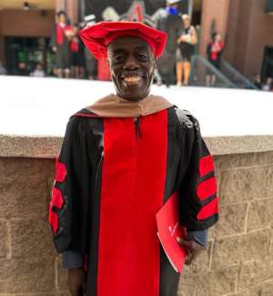 Dr. Samuel Nkansah awarded a Doctor of Business Administration