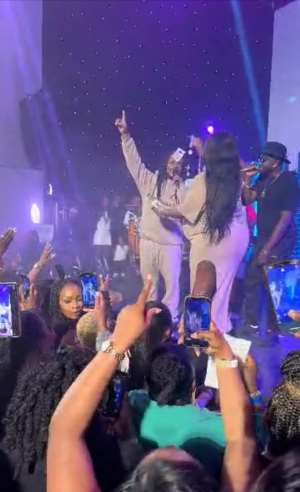 Pregnant Fan who joined Daddy Lumba on stage at Legend Night in UK welcomes baby boy