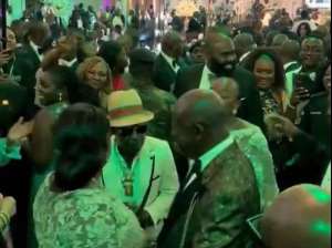 Otumfuo, wife steal show with lively dance moves at 74th birthday dinner