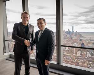 (L-R) Christian Klein, CEO of SAP SE and Zubin Karkaria, founder and CEO of VFS Global