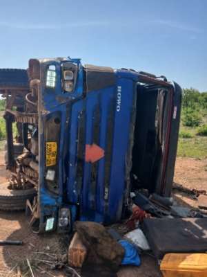 Four killed in Savannah Region road crash involving tipper truck