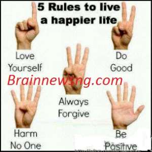 5 Rules To Live A Happier Life