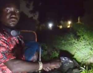 Waste collector handed to police for dumping refuse into gutter during heavy rainfall in Tema