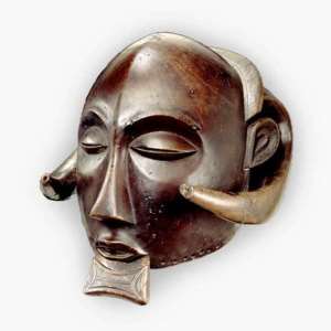 Mask, Luba, Democratic Republic of Congo, now in Africa Museum, Tervuren, Belgium.
