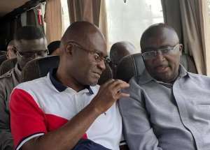 Kennedy Agyapong and Dr. Mahamudu Bawumia
