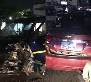 Doctor injured in car crash at Lapaz Community hospital junction
