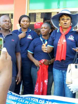 GNAT Ladies Undertakes Massive Clean Up Exercise At Agona Swedru