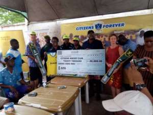 AMS, AHC Supports Citizens Inter-School Hockey Fiesta With GH29,000.00