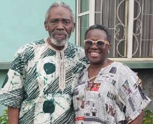 Olu Jacobs and Joke Silva