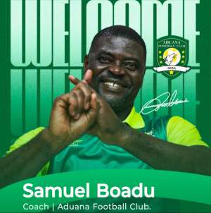 Ghana Premier League: Aduana FC announce Samuel Boadu as new head coach