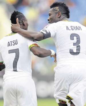 Newcastle United star Christian Atsu hails Asamoah Gyan as 'blessing' to Ghana