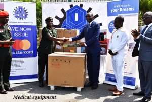 NIB Donates Medical Equipment To Ghana Army