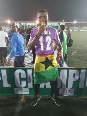 Fatawu Dauda Express Delight After Winning League With Enyimba Fc