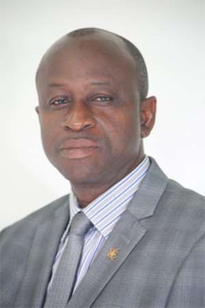 Member of Parliament, Hon. Mathias Kwame Ntow