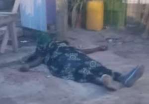 Man collapses and dies in front of pharmacy at Abura in Cape Coast
