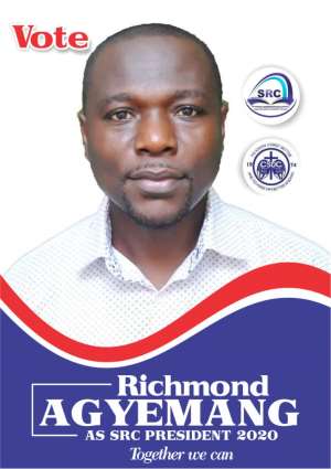 CSUC SRC Elections: Richmond Agyemang For Presidency