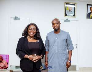 Ms Judith Adjobah Blay (left) and Godwin Kudzo Edudzi Tameklo (right)