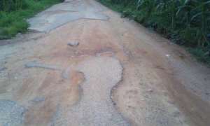 The Terrible State Of Accra To Koforidua Road