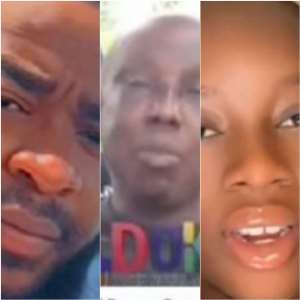 Kobby GH, Yaa Babys father and Yaa baby