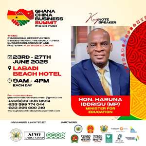 Education Minister joins dignitaries to speak at Ghana China Business Summit