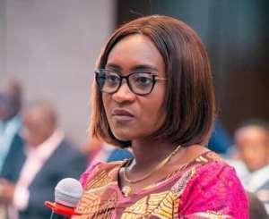 Abena Osei-Asare questions 42% of GETFund resources allocated to Free SHS feeding programme