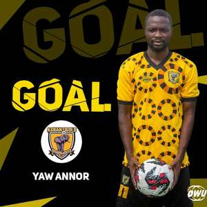 2021/22 GPL Season: Ashanti Gold SC talisman Yaw Annor scores brace on final day to win golden boot