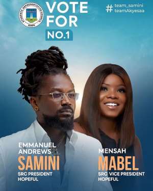 Samini shares his presidential ambitions for the upcoming GIMPA SRC elections