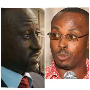 Richard Jakpa left and Kwamena Duncan