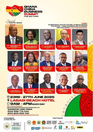 All set for Ghana-China Business Summit slated for June 23 to 28