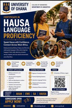 From Longonto House To Legon: The Long Road To Hausa Language Proficiency In Ghana