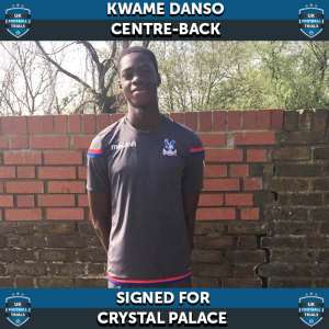 Crystal Palace Sign Ghanaian Teen Kwame Danso From West Ham
