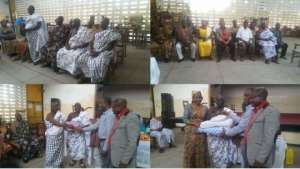 Aduamoa Chief Visits His Aduamoa Mman Community In Accra
