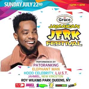 Patoranking To Perform At Grace Jerk Festival New York In Partnershipwith Aflik TV