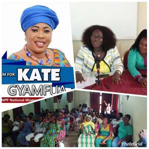 NPP National Elections : BA NPP Women's Organisers Endorsed Kate Gyamfua