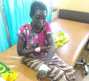 Abubakari Ayishatu hospitalised after heavy dose of beatings by angry mob