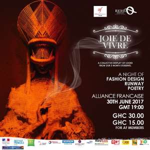 Fashion Schools In Ghana: Riohs Originate Hosts Fashion Festival 'JOIE DE VIVRE'  At Alliance Franaise