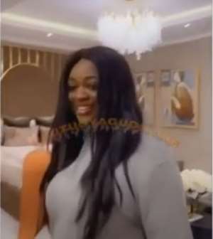 Leaked video of interior of Jackie Appiahs plush mansion shared online by popular Nigerian actress