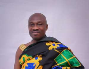 Nana Kumasah Krampah II, Omankrado of Gomoa Asempanyi and Divisional Omankrado of the Gomoa Assin Akyempim Traditional Area